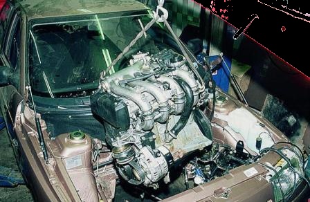 Как снимать двигатель автомобиля модели ВАЗ-2110