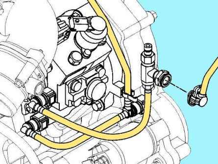 Maintenance of the GAZelle Next fuel system
