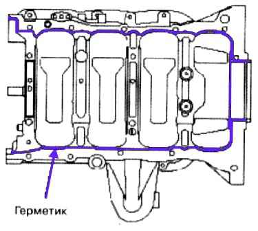 Складання блоку циліндрів двигуна G4KD та G4KE Kia Magentis