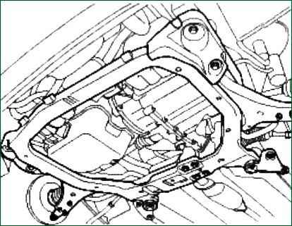 Kia Magentis front sway bar replacement