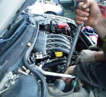 Как заменить фазорегулятор двигателя 2.0л Рено Меган 2