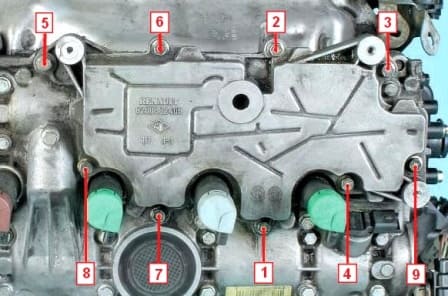 Sistema de ventilación del cárter Renault Megane 2