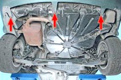 How to remove rear bumper of Renault Megan 2