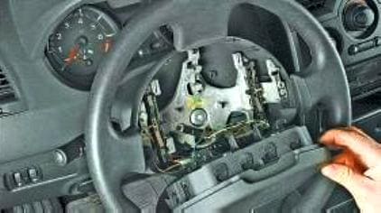 Renault Megan 2 steering column replacement