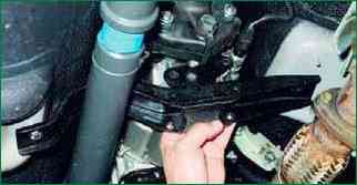 How to replace VAZ-2123 engine mounts