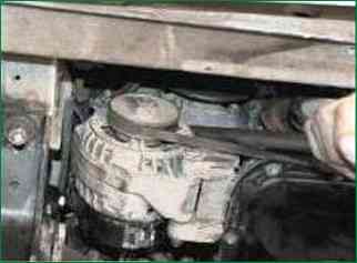 Reemplazo de correa de transmisión de alternador y bomba de agua Niva Chevrolet