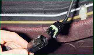 Replacement of oxygen concentration sensors on VAZ-2123