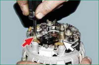 Reparatur der Lichtmaschine 9402.3701-01 Niva Chevrolet