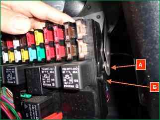 Система дистанційного керування електропакетом автомобіля Нива Шевроле