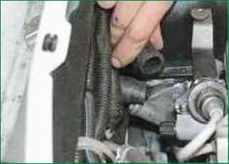 Removing and installing instrument panel Niva Chevrolet