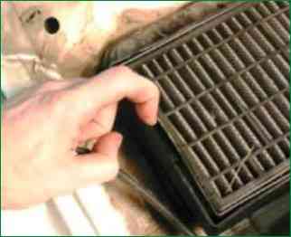 Niva Chevrolet cabin air filter replacement