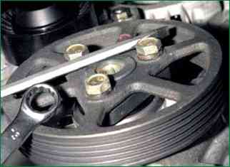 Niva Chevrolet power steering pump replacement