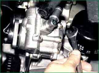 Заміна насоса гідропідсилювача Niva Chevrolet