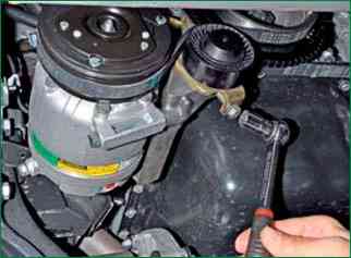 Riemenspannung der Hydraulikpumpe des Niva Chevrolet