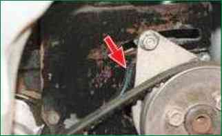 Tensión de correa de bomba hidráulica Niva Chevrolet