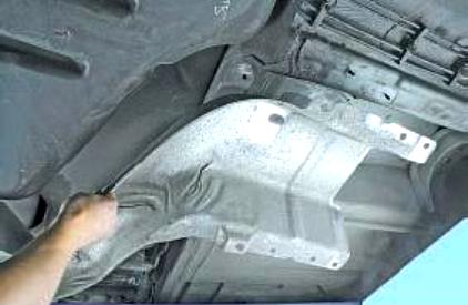 Replacement of silencers and pipes Renault Megane 2