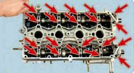 Заміна ковпачків двигуна ВАЗ-21126