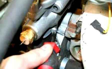 Thermostat ZMZ-409 entfernen und installieren