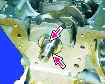 Replacing the engine oil pump for VAZ-21126