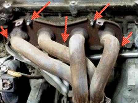 How to remove and install the 2AZ-FE Toyota Camry engine manifold