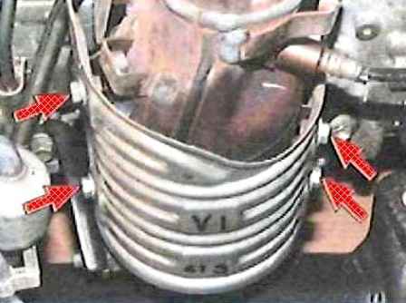 Austausch der Hitzeschilde für den 2AZ-FE Toyota Camry Motorabgasanlage