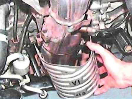 Заміна термоекранів системи випуску двигуна 2AZ-FE Toyota Camry