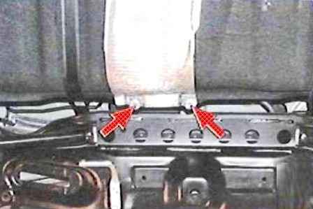 Замена термоэкранов системы выпуска двигателя 2AZ-FE Toyota Camry