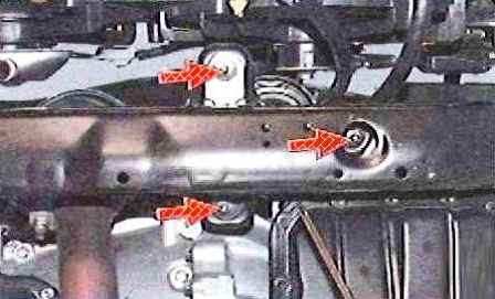 Як замінити опори силової установки 2AZ-FE Toyota Camry
