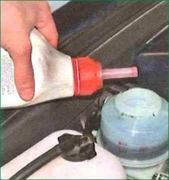 Как заменить рабочую жидкость ГУР автомобиля Toyota Camry