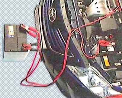 Arranque eléctrico externo de Toyota Camry