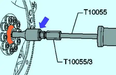 Снятие подшипника