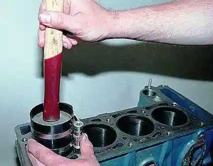 Замена вкладышей коленчатого вала ВАЗ-2107