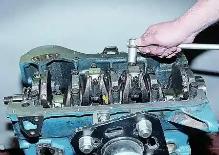 Замена вкладышей коленчатого вала ВАЗ-2107