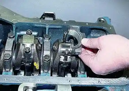 Замена вкладышей коленчатого вала ВАЗ-2107