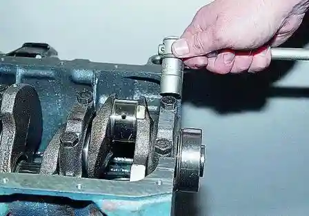Замена вкладышей коленчатого вала ВАЗ-2107
