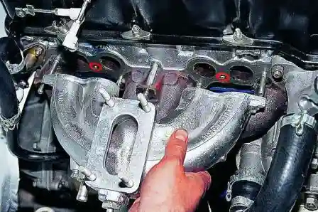 снимаем впускной