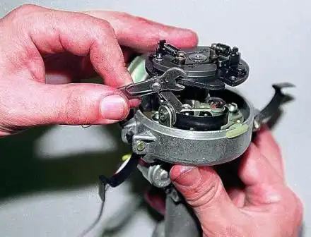 регулировка контактов трамблера