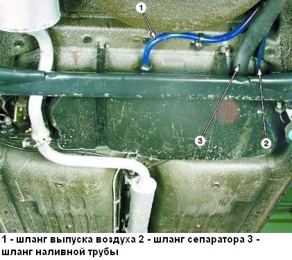 Как снять и разобрать топливный бак ВАЗ-2109