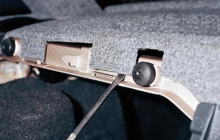 Снятие и установка деталей багажника ВАЗ-2110
