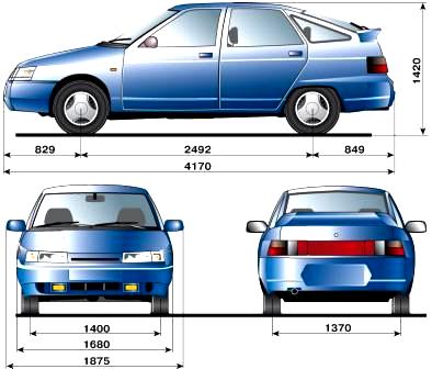 Характеристики и модификации автомобиля ВАЗ-2110