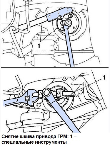 Проверка и замена ремня ГРМ Toyota Camry