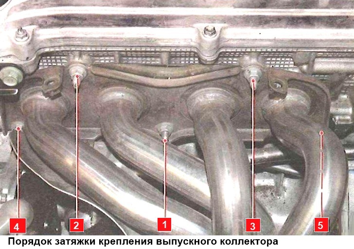 Как снять и установить катколлектор двигателя 2AZ-FE Toyota Camry