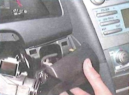 Снятие и установка комбинации приборов автомобиля Тойота Камри