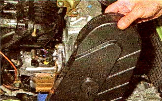 Replacing the camshaft oil seal of the VAZ-21114 engine