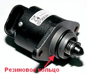 Проверка и замена регулятора холостого хода двигателя ВАЗ-21114