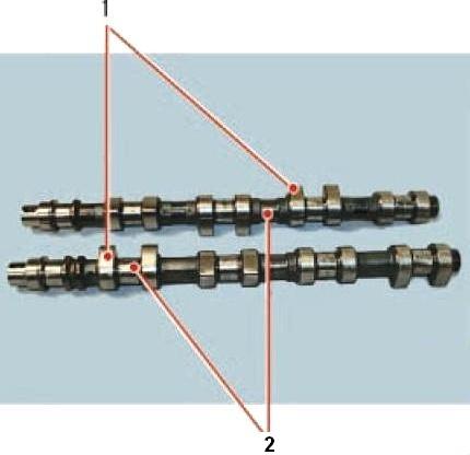 Replacing the camshafts of the VAZ-21126 engine 