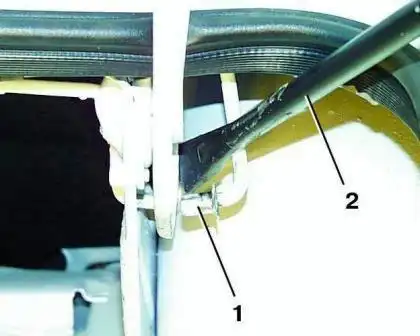 Торсион петли крышки багажного отделения 
