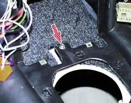 Снятие центральной консоли ГАЗ-3110