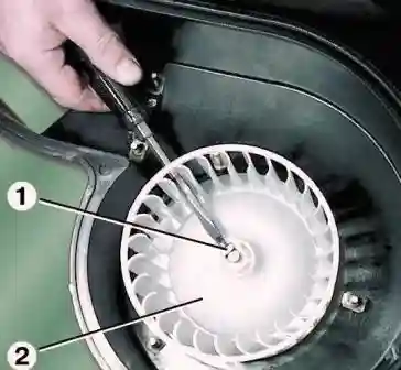 Ремонт отопителя автомобиля ГАЗ-3110