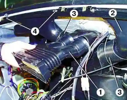 Ремонт отопителя автомобиля ГАЗ-3110